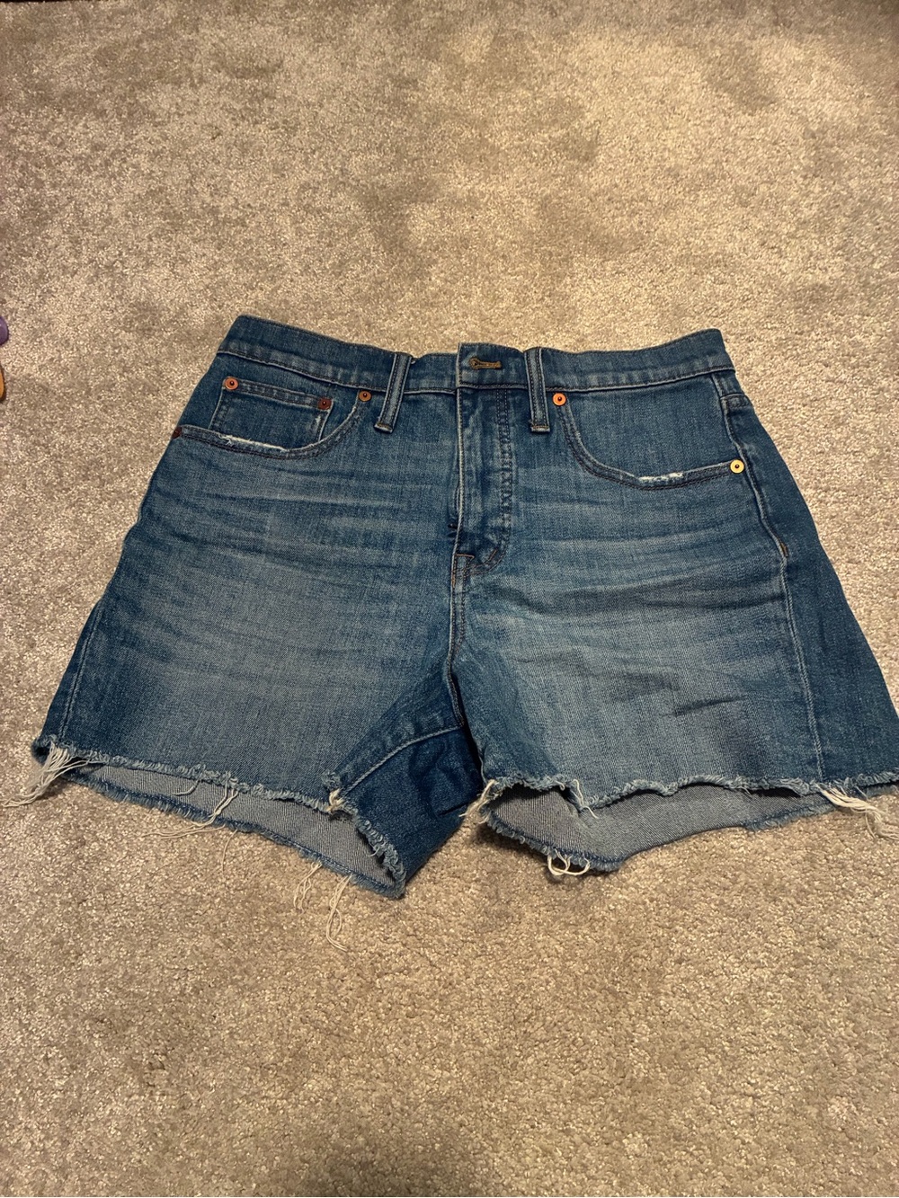 Madewell High-Rise Denim Shorts